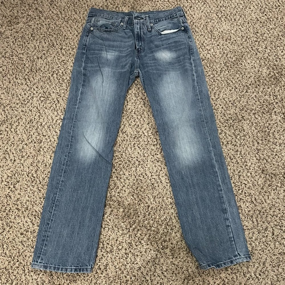 Size 31x30 Levi’s 514 Straight Jeans blue